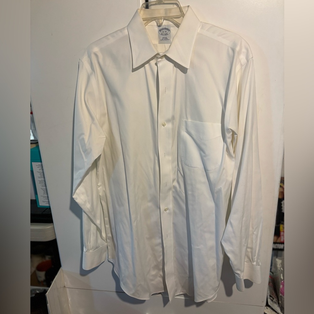 Classic White Men's Shirt